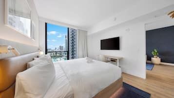 1 bedroom, iron/ironing board