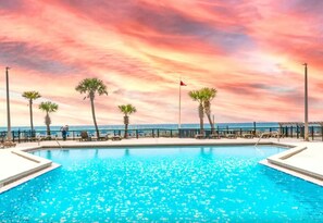 A heated pool - Sunbird 1BR/1BA, Direct Beachfront! Stunning Views! (Panama City Beach)