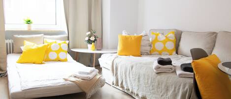 1 bedroom, iron/ironing board, WiFi, bed sheets