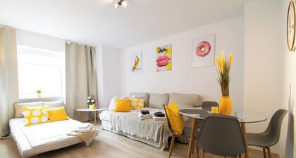NEW! 2 Zimmer Apartment bis 5 Personen | City Nähe
