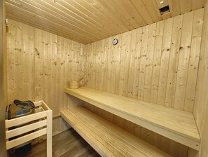Bathroom - Ferienhaus mit Sauna im Mirow (Mirow)