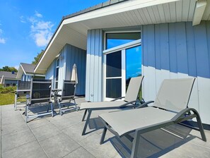 House | Outdoor dining - Ferienhaus mit Sauna im Mirow (Mirow)