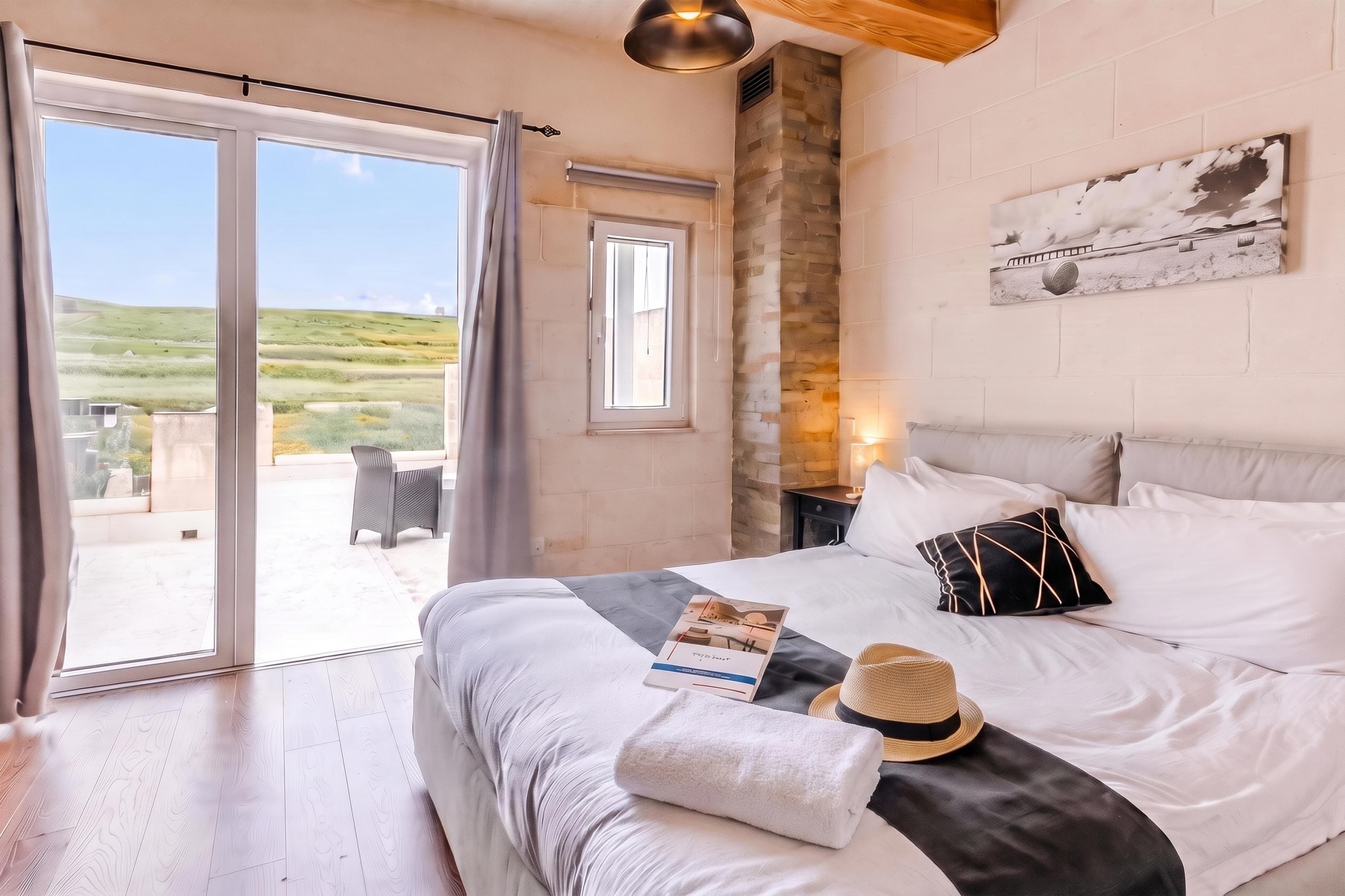 Vil·la familiar, 4 dormitoris, llar de foc (Solaris Gozitan Villa With Pool)