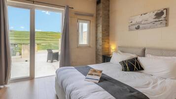 Family Villa, 4 Bedrooms (Solaris Gozitan Villa With Pool Gozo) | 4 bedrooms, free WiFi, bed sheets
