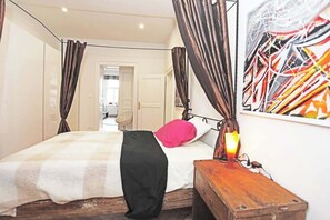 2 bedrooms, iron/ironing board, travel crib, WiFi