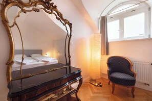 2 bedrooms, iron/ironing board, travel crib, WiFi