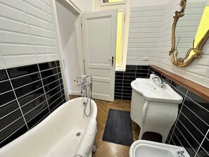 Shower, hair dryer