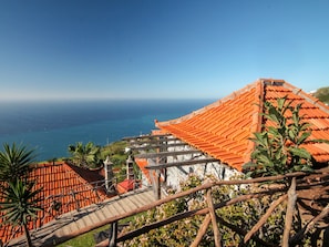 Blick von der Unterkunft