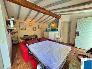 1 bedroom, desk, free WiFi - Villa HORUS : The intimacy of a Corsican refuge with private pool - 1 bedroom (San-Gavino-Di-Carbini)