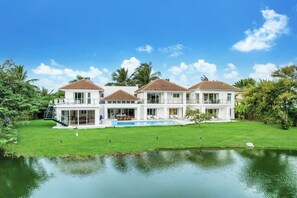 Deluxe Villa, Patio, Lake View | Front of property - Lake View Cocotal Villa - Jacuzzi &Pool  (Punta Cana)