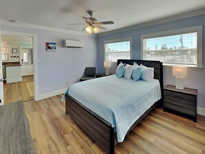 1 bedroom, iron/ironing board, internet, bed sheets