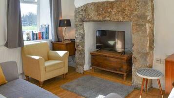 House | Living area | Fireplace