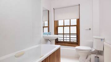 Apartamento conforto, vista para a cidade | Banheiro