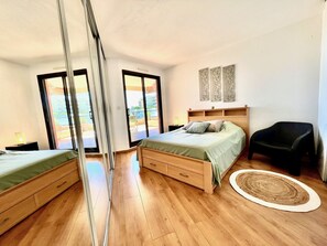 1 makuuhuone, silitysrauta/-lauta, ilmainen Wi-Fi, vuodevaatteet