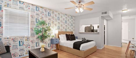 1 chambre, bureau, fer et planche Ă repasser, Wi-Fi