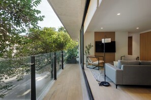 Apartment, Balcony, City View | Balcony view - Saltillo 85 (Mexico City)