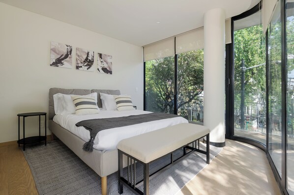 Apartment, Balcony, City View