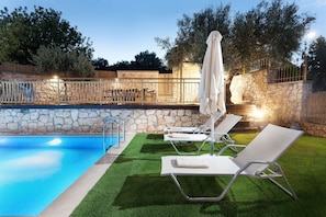 Piscine chauffée