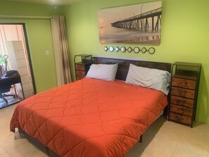 2 dormitorios, escritorio, tabla de planchar con plancha y wifi gratis