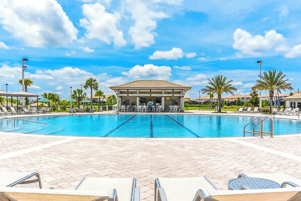 Alberca al aire libre 