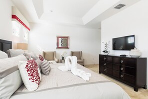 6 室のベッドルーム、アイロン / アイロン台、WiFi、ベッドシーツ