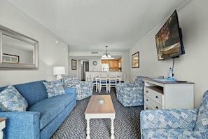 TV - Ocean Reef 520-Oceanview 3BR/2BA-Pools, Hot Tub! (Myrtle Beach)