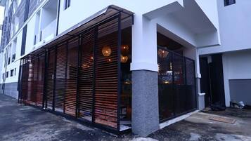 Fachada da propriedade