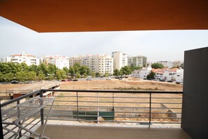 Blick von der Unterkunft