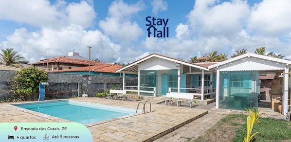 Villa | Basseng | Utendørsbasseng