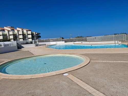 Les Goélettes - Vue mer et montagne, plage à 100m