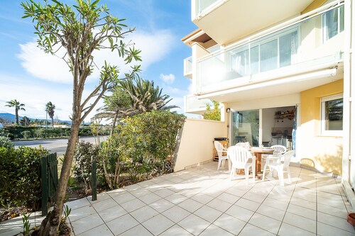 Les Goélettes - Vue mer et montagne, plage à 100m