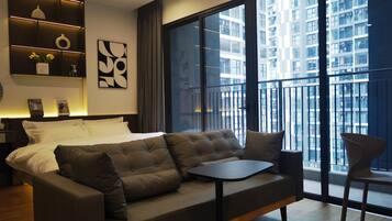 1 habitación, wifi y ropa de cama