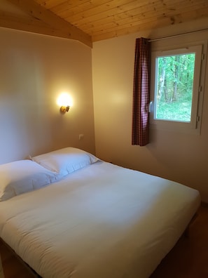 Chalet Confort, vue parc