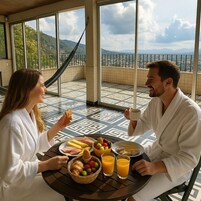 Café da manhã continental grátis todos os dias