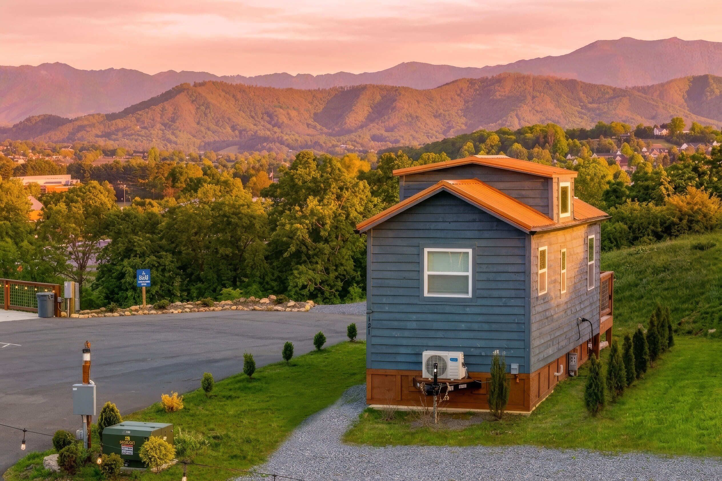 Family Cabin, Mountain View | Terrace/patio