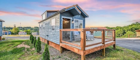Familien-Ferienhütte, Bergblick | Terrasse/Patio