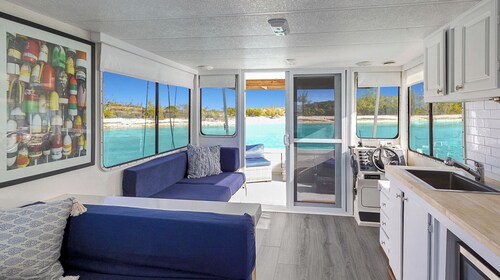 Dreamy floating getaway in Exuma