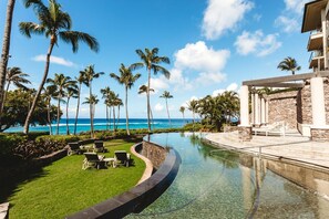 A heated pool - KBM Resorts | FREE CAR | Ocean View Hale Honu At Montage Kapalua Bay, Sleeps 10! 3-Bedroom Condo with Daily Housekeeping, Spa! MON-6301 (Lahaina)