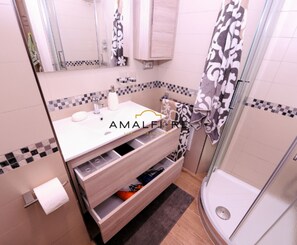 Dusche, Handtücher
