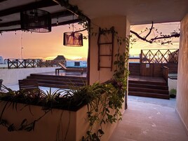 Terrasse sur le toit
