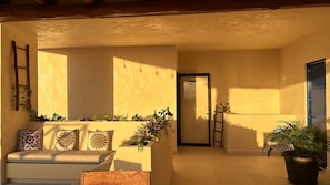Terrasse sur le toit