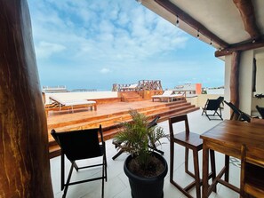 Rooftop terrace - sunsteps casa holbox  (Isla Holbox)