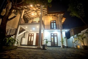 Fassade der Unterkunft