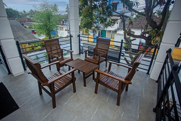 Comfort-Doppelzimmer, Balkon | Terrasse/Patio