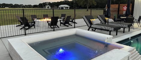Beheizter Pool