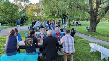 Udendørs spisemuligheder