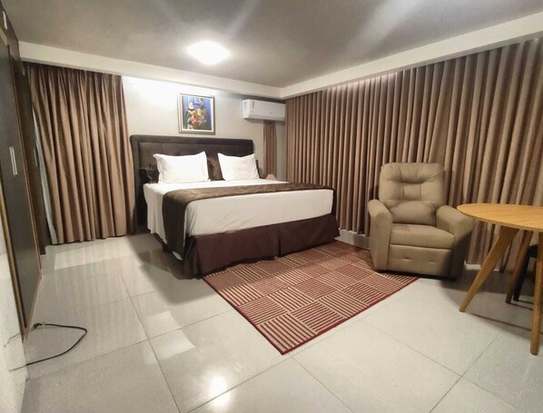 Comfort Apartment | 1 bilik tidur, ruang kerja komputer riba, Wi-fi percuma 