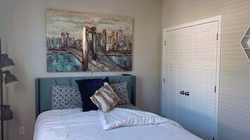 2 chambres, fer et planche Ă repasser, Wi-Fi, draps fournis