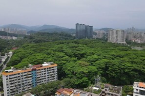 Utsikt fra overnattingsstedet