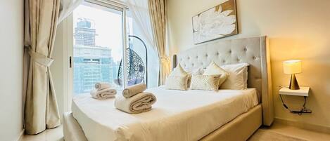 1 bedroom, iron/ironing board, Internet, bed sheets